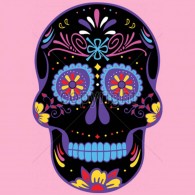 Black Candy Skull